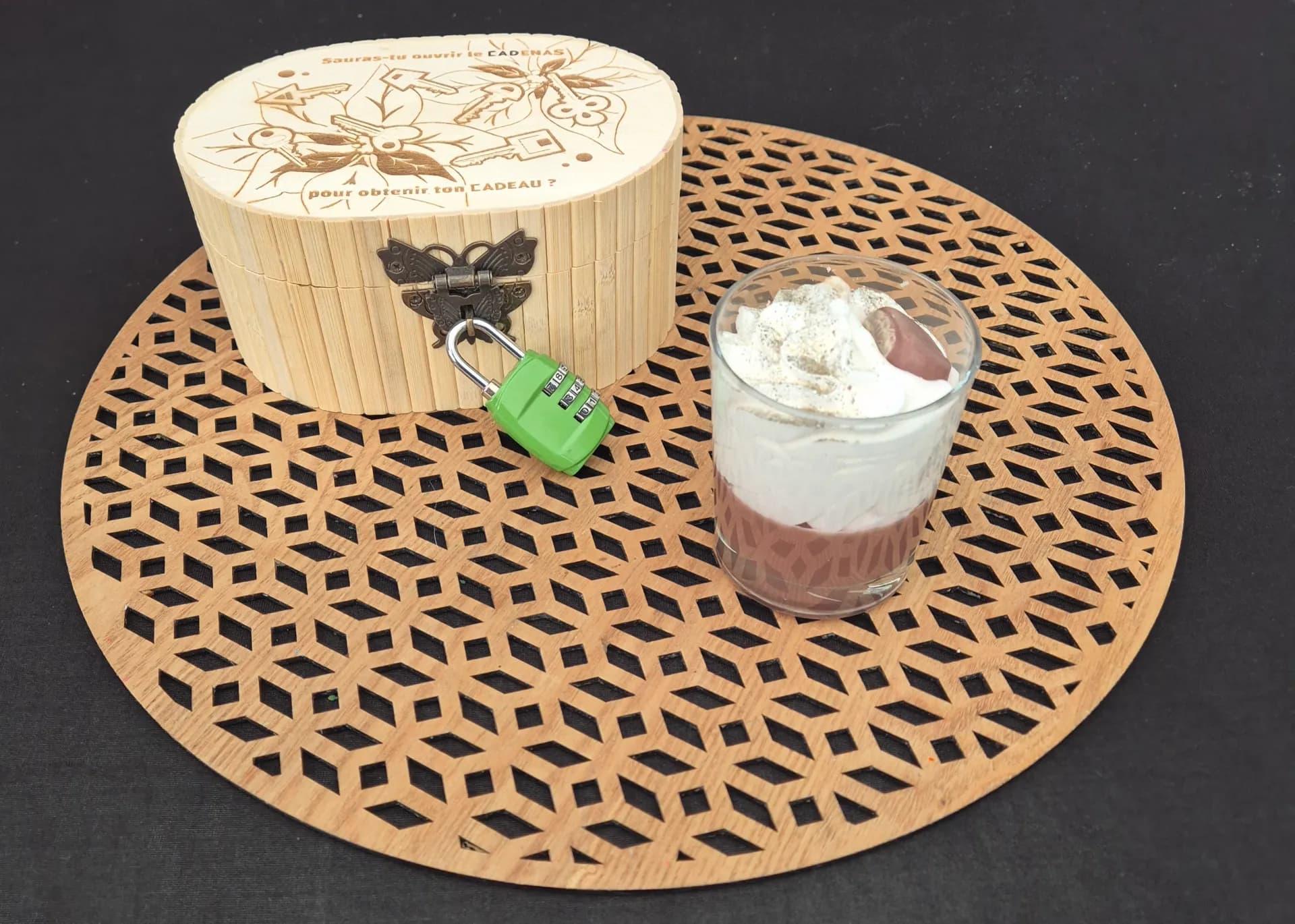 Mystéria bougie Châtaigne grillée