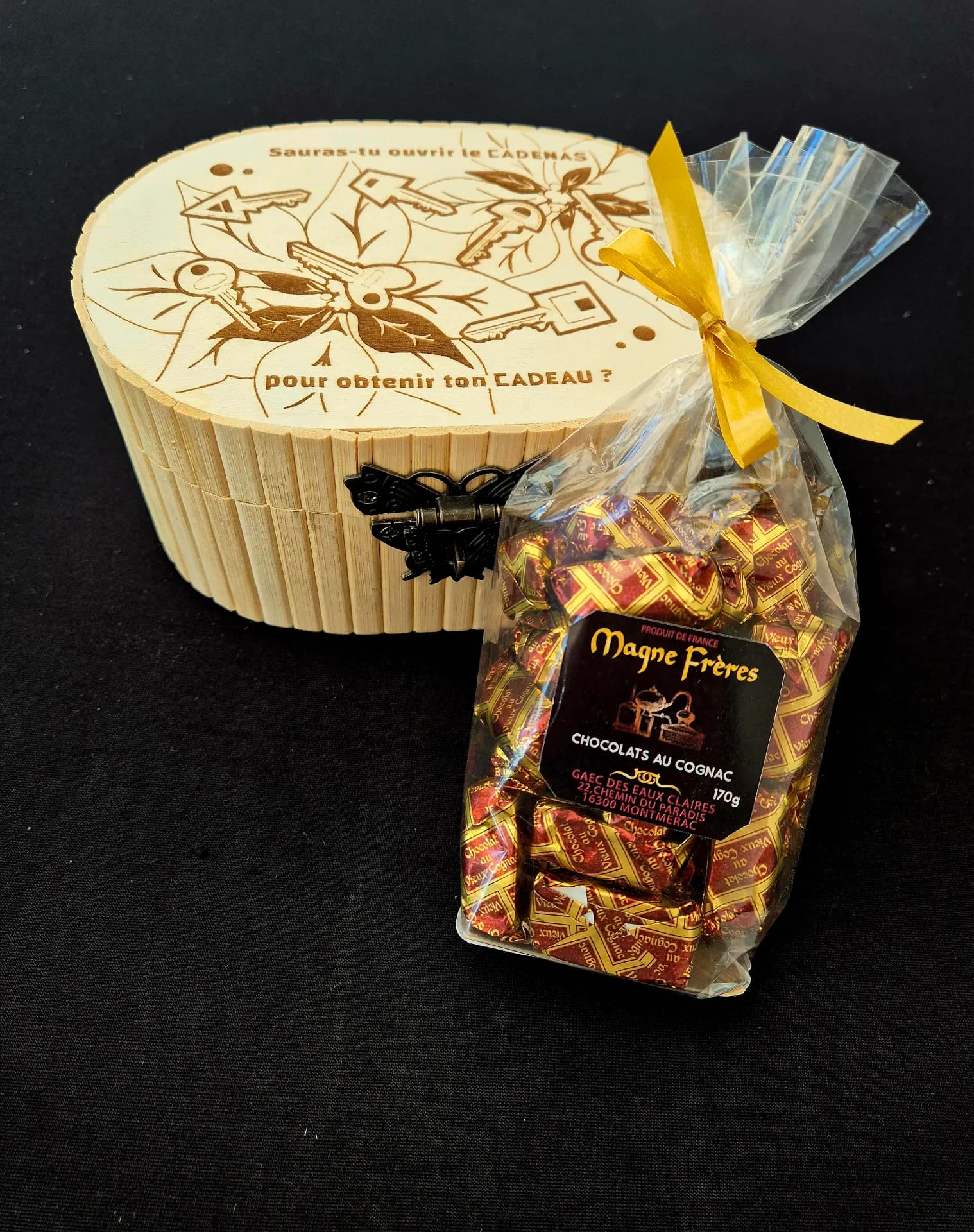 Mystéria - Chocolats au cognac