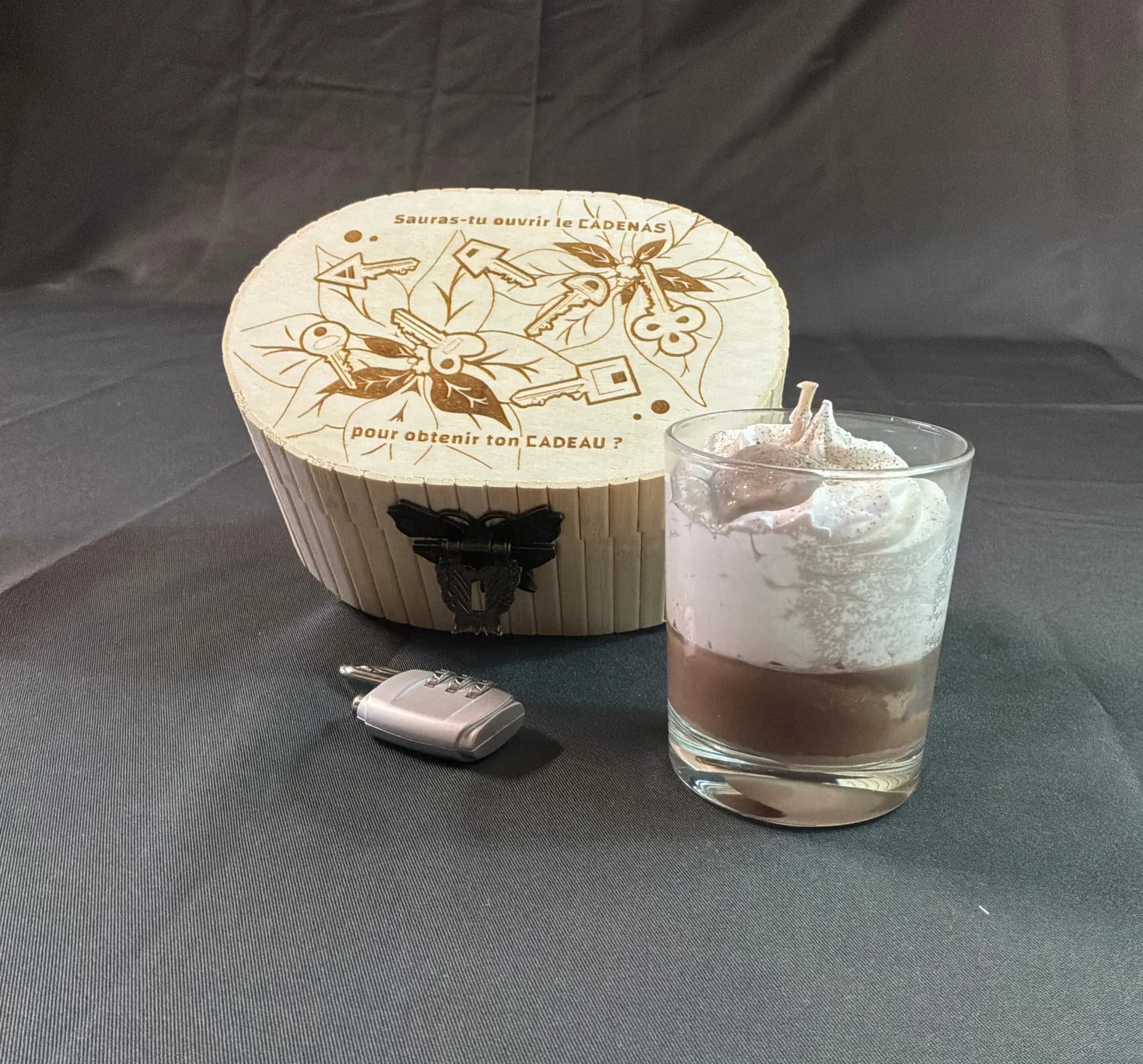 Mystéria bougie Châtaigne grillée