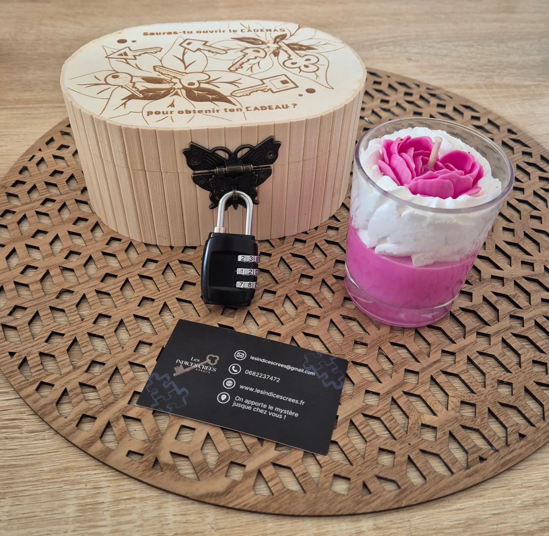 Mystéria bougie Jasmin Passion